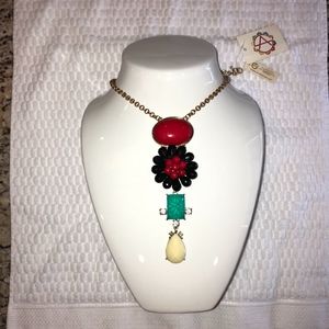 NWT Amrita Singh Ruby Turquoise Necklace